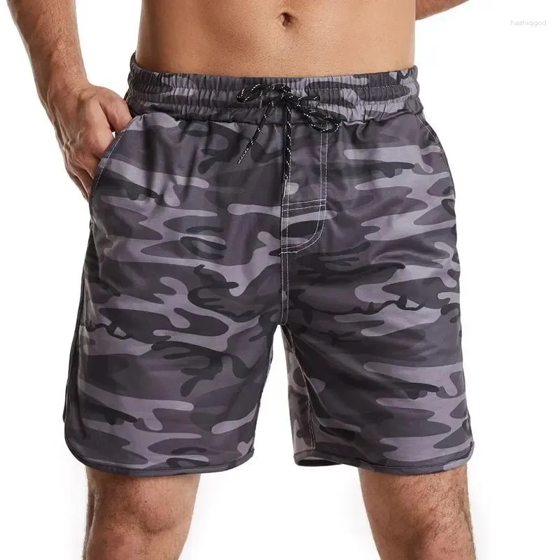 Mäns shorts cool sommar andas andliga träning män korta byxor märke kläder bekväm strand man