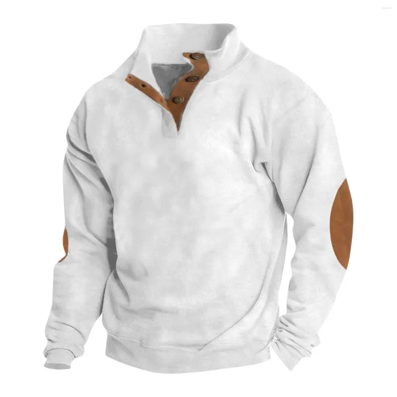 Felpe con cappuccio da uomo Primavera Autunno Felpa con colletto alla coreana Casual Fai da te Top Personalizzazione personalizzata Pullover (lettere o motivi)