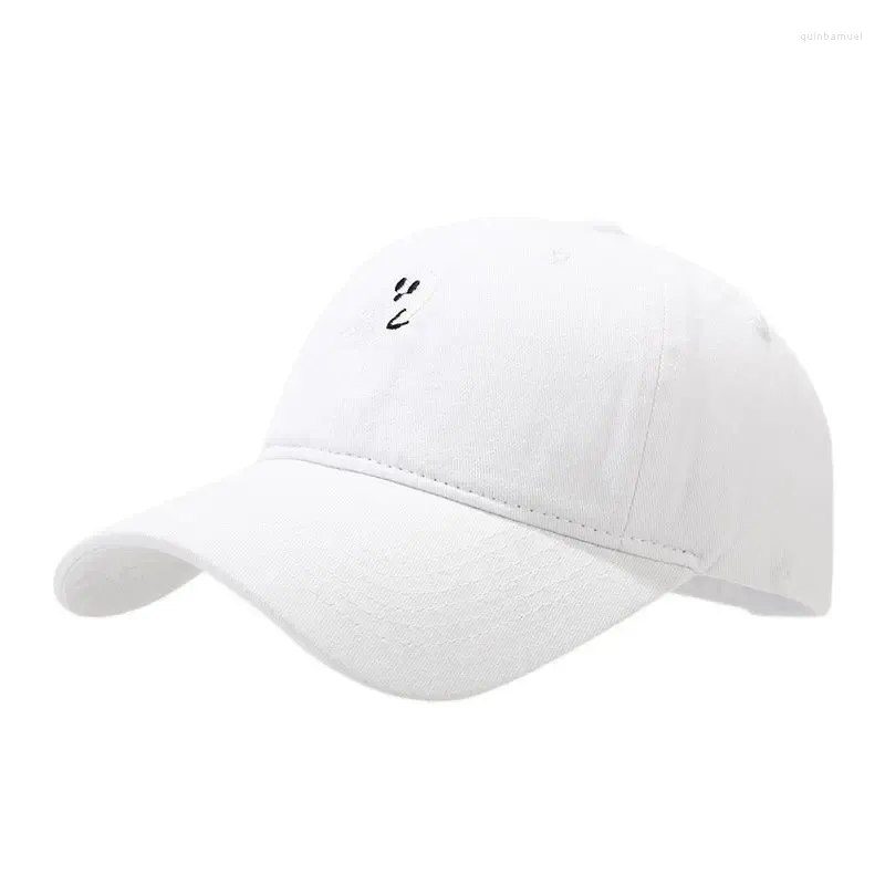 Ball Caps Four Seasons Cotton Cartoon Ghost Embroidery Casquette Baseball Cap Adjustable Outdoor Snapback Hats For Men And Women 201