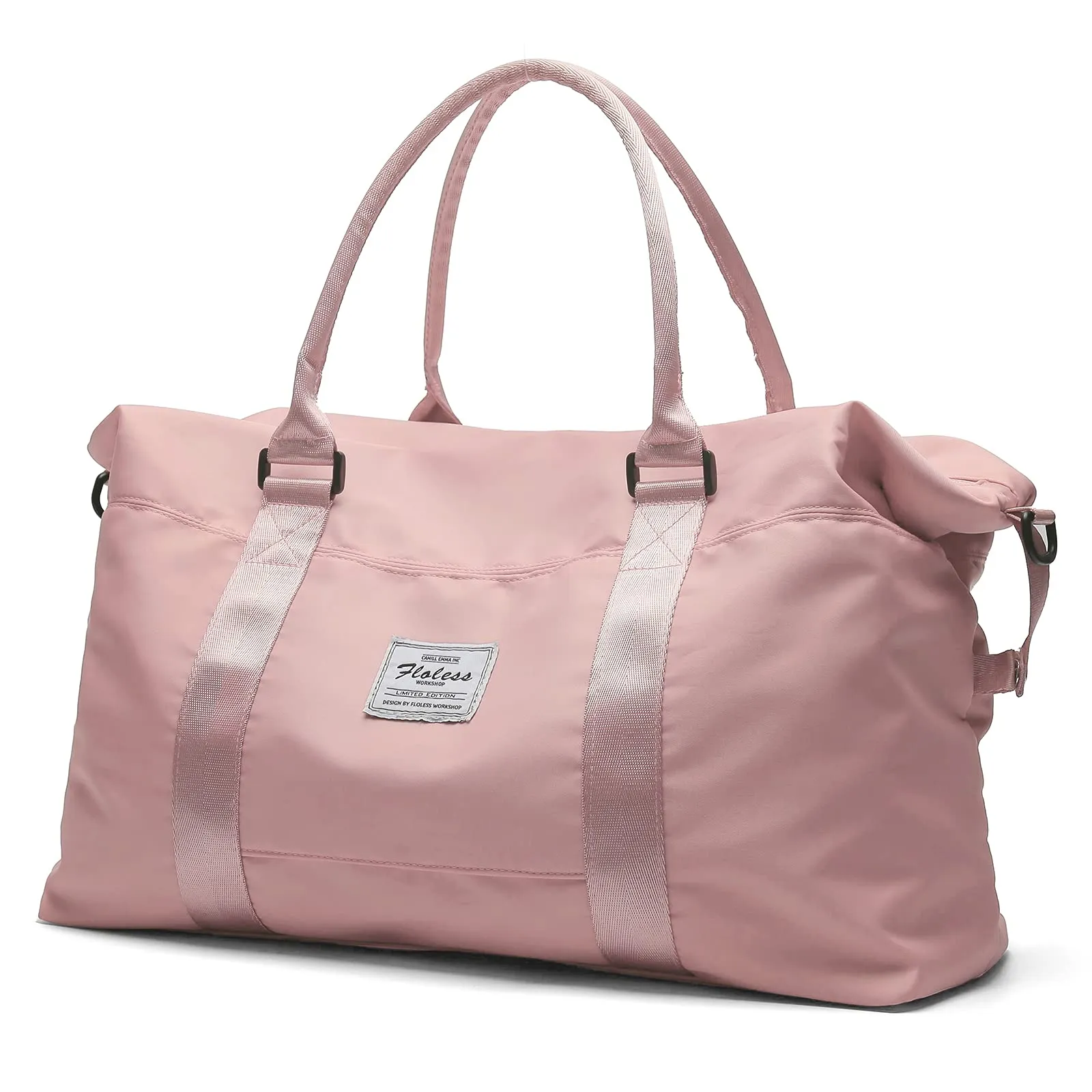 Rese Duffel Bag Sports Tote Gym Bag Axel Weekender Overnight Bag For Women Tygväskor stor kapacitet