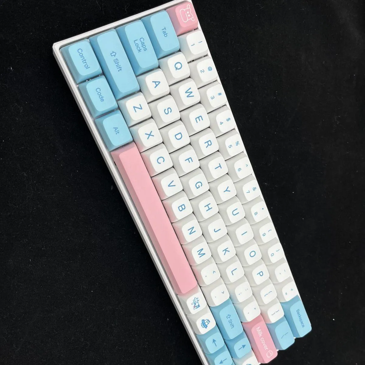 Teclados russo/inglês pbt keycap Dyesub XDA Perfil Perfil personalizado Capa de chave japonesa para o teclado Mechanical Switch Cherry MX