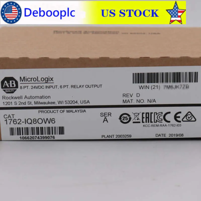 Allen Bradley Micrologix 1762-iq8ow6 /a Combination Module Surplus Sealed