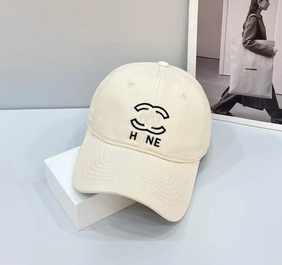 Top Kwaliteit Ontwerpers Canvas Baseball Cap Ball Caps Mode Mannen Vrouwen Merk Letters Emmer Hoeden Beanie Casquettes Effen Kleur Liefhebbers Zomer Vizieren Hoed Hot Stijl