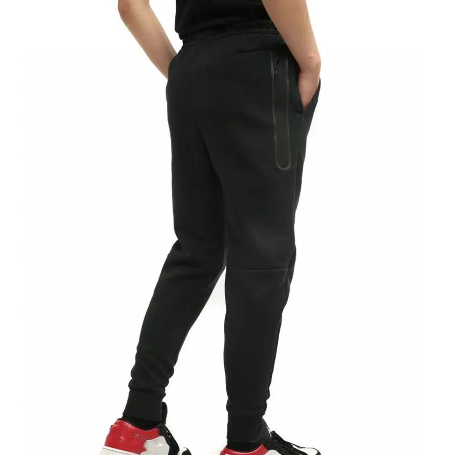 CU4496 TECH FLEECE PANTS Nya mäns stickade sidolaminerade avsmalnande casual träningsbottnar utrymme som kör joggers339b