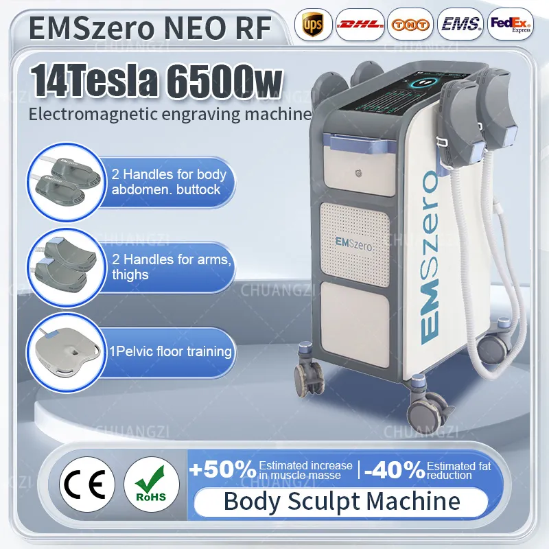 Emszero Neo Rf 14 Tesla Ems Form- und Entfettungsgerät Hi Emt Schlankheits- und Formmaschine 2023
