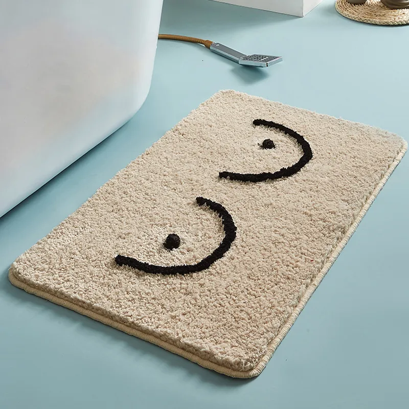 Carpet Fluffy Bathmat Bathroom Rug Bath Tub Side Function Entrance Mats Floor Mat Anti Slip Rugs Home Decor for Bedroom 230701