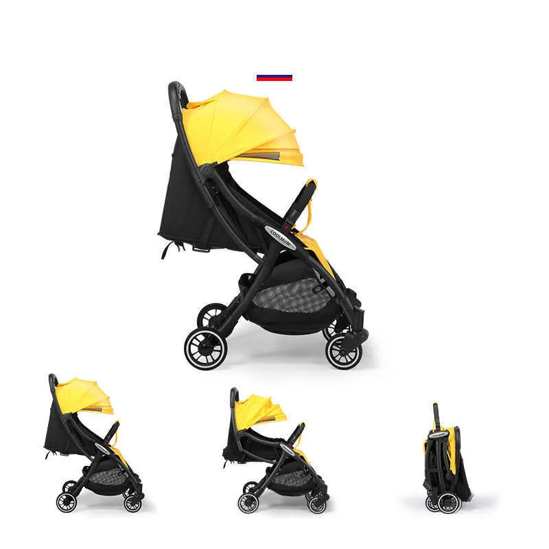 Poussette pour bébé, portable, landau pliant de chariot de voyage