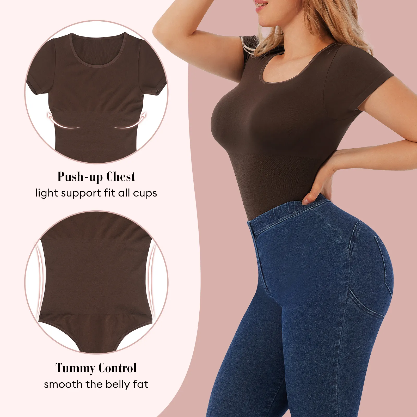 Waist Tummy Shaper Attractive Seamless Body Shaper Plus Size Bodysuit Waist  Cincher Thong Underwear Stomach Skims Shapewear 230701 From 28,15 €