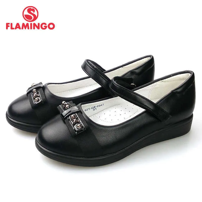 Tênis FLAMINGO Foot Arch design Spring Summer Hook Loop Outdoor Size 31-36 school shoes for girl Frete Grátis 82T-GB-0847/0848HKD230701