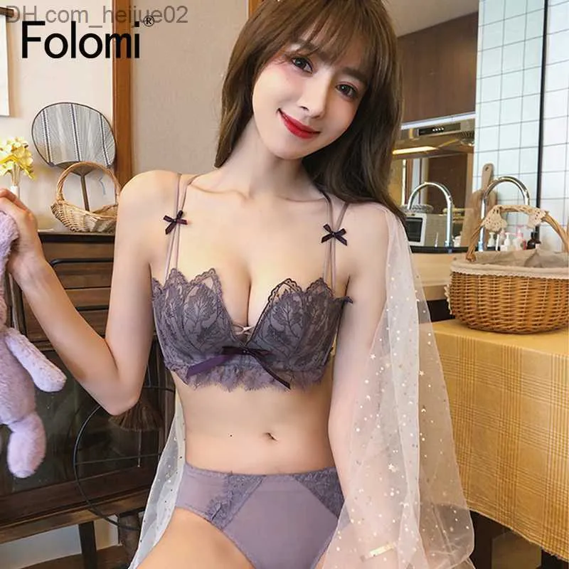 Women's Sexy Lingerie Lace Push Up Underwear Top Bra Panty Thong