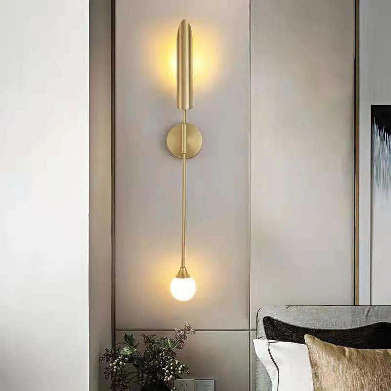 Nordic Design LED Lampen Lichter Spiegel Licht Anwenden Wand für Wohnzimmer Treppen Loft Nachttisch Wohnkultur Innen BeleuchtungHKD230701