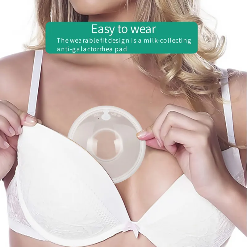 Cuscinetto per il seno Indossabile Raccoglitore di latte materno Lavabile Riutilizzabile Cuscinetto per allattamento Conchiglie Soft PP Silica Reggiseno Inserto Raccoglitore di latte materno Cuscinetto per il seno 230701