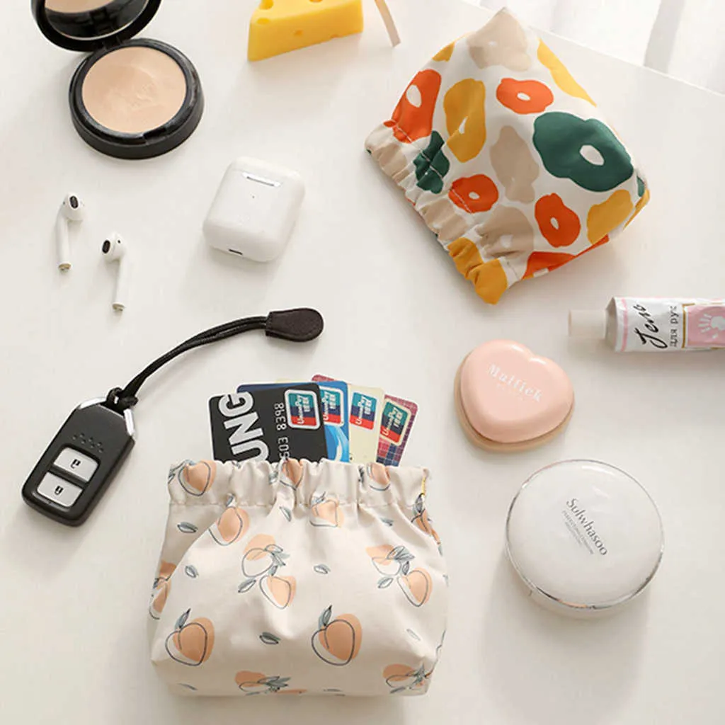 Sanitary Napkin Storage Bag Women Tampon Bags Credit Card Holder Pouch  Napkin Towel Cosmetics Cotton Coin Purse Organizer - China Storage Bag  price