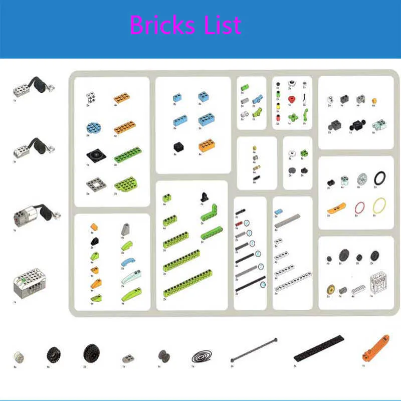 WeDo 2.0 Core Set Educational DIY Parts And Building Blocks For