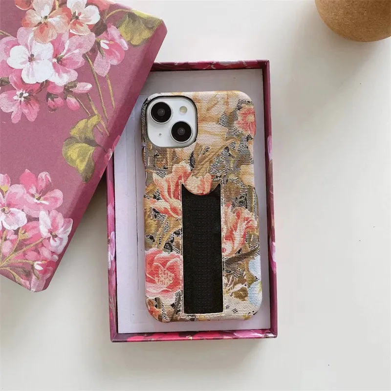 Designer Floral Pattern Phone Case Classics Marque IPhone Cases Pour 11 12 13 14 Pro Max 14plus 13 Promax Xs Cover Shell