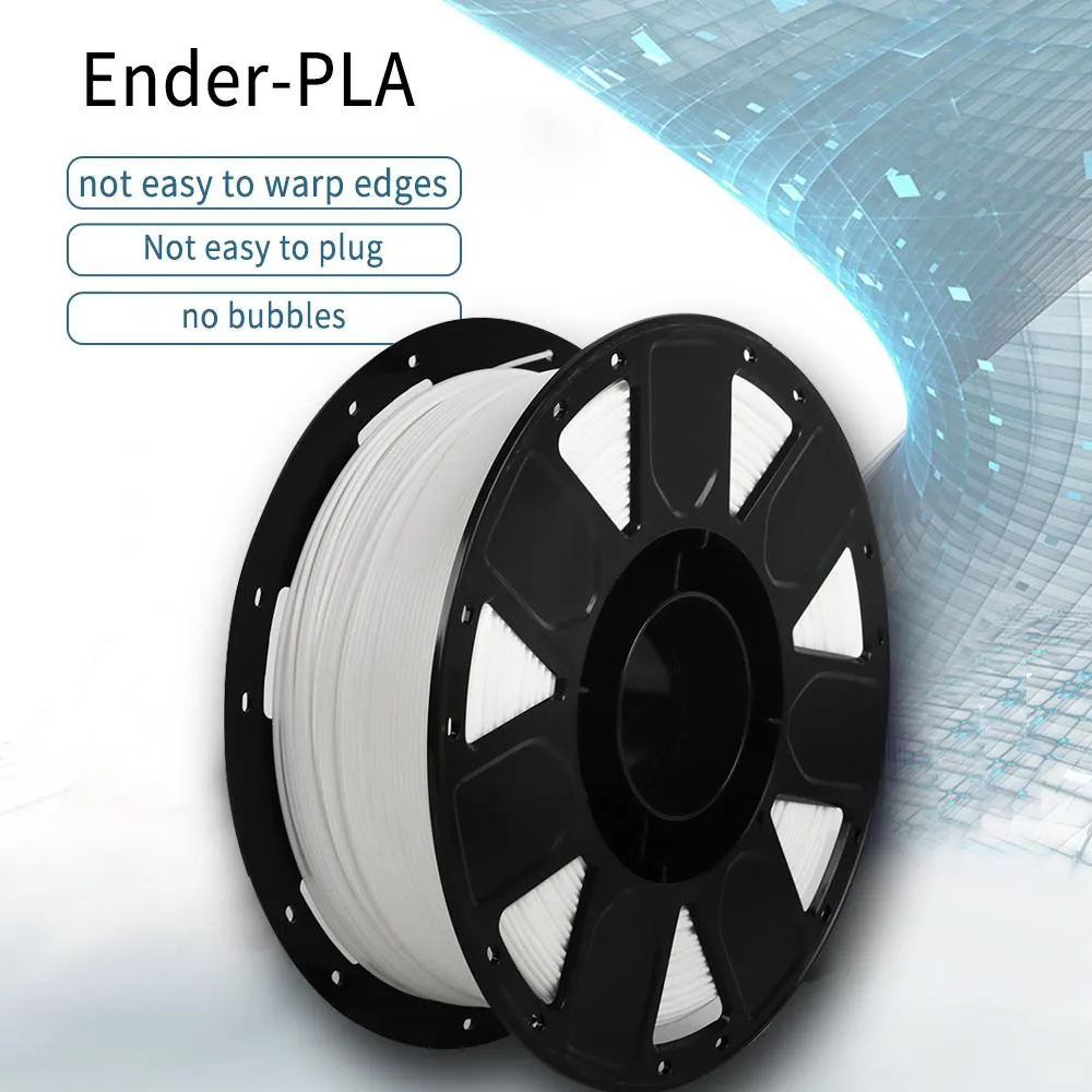 Printer 3D Printer Filament PLA 1.75mm 1kg 3D Print FDM Meerdere kleuren voor Creality Ender 3 -serie / CR6 SE 3D -printers