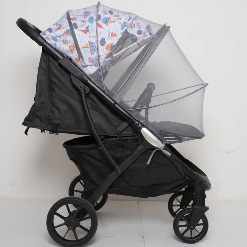 Full Cover Mosquito Net For Baby Strollers Fly Insect Safety