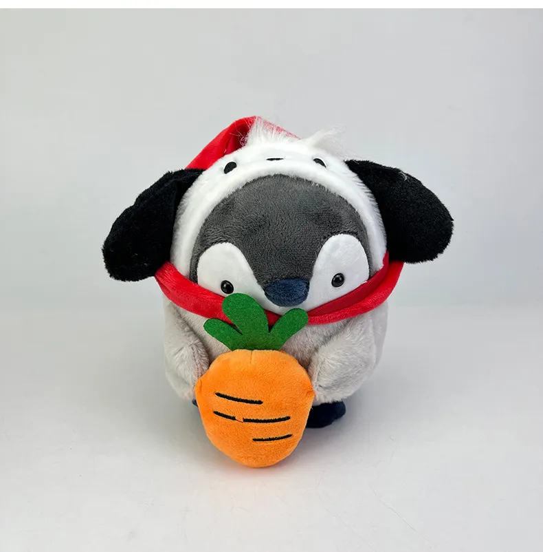 Cartoon Halten Obst Positive Energie Pinguin Plüsch Puppe Kinder Auto  Befrieden Kleine Puppen Fangen Puppen Stofftier LT0080 Von 3,92 €