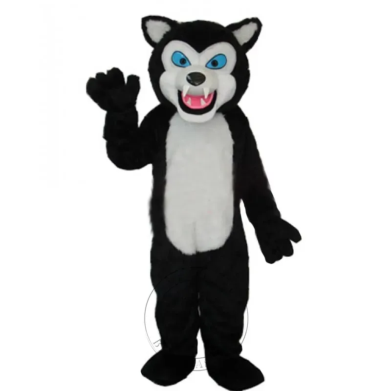 Rozmiar dla dorosłych Czarny wilk kostium karnawałowy odzież niestandardowa Fancy Costume Apparel
