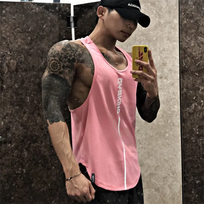 Canottiere da uomo Top da uomo Palestra Allenamento Fitness Camicia senza maniche da bodybuilding Abbigliamento da uomo in cotone Canottiera sportiva da uomo Canottiera 230630