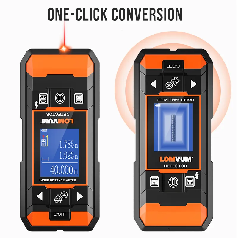 Multifunctional detector with laser range deals finder