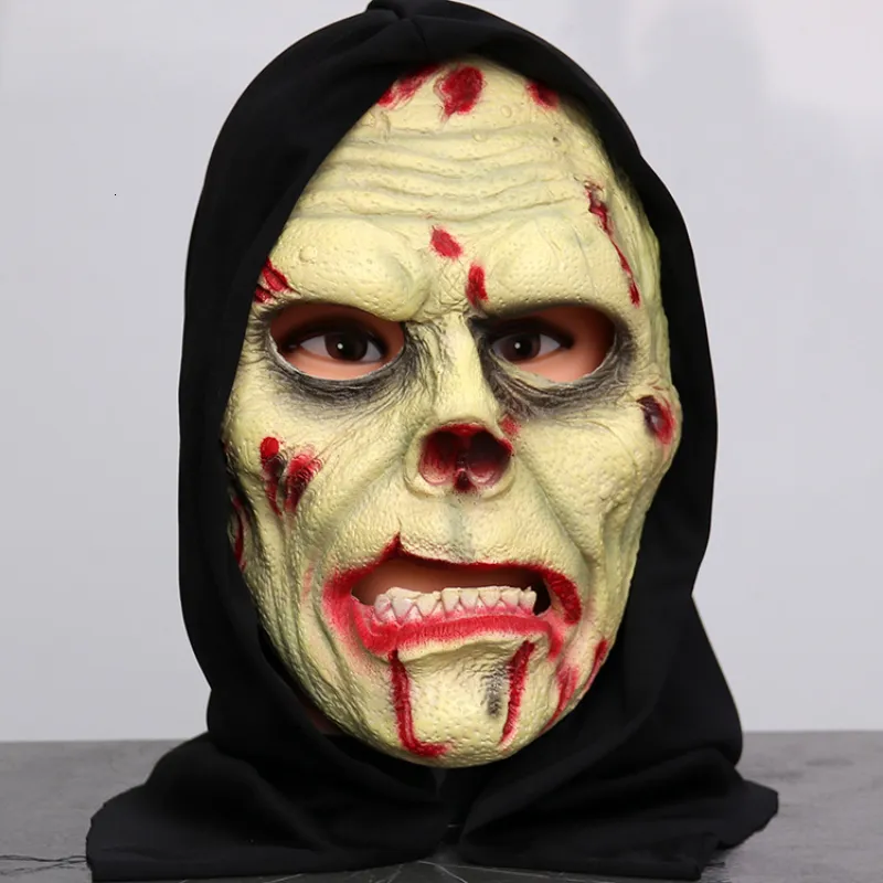 大人向けのシリコンゾンビマスクハロウィーンコスプレ 仮面舞踏会の 
