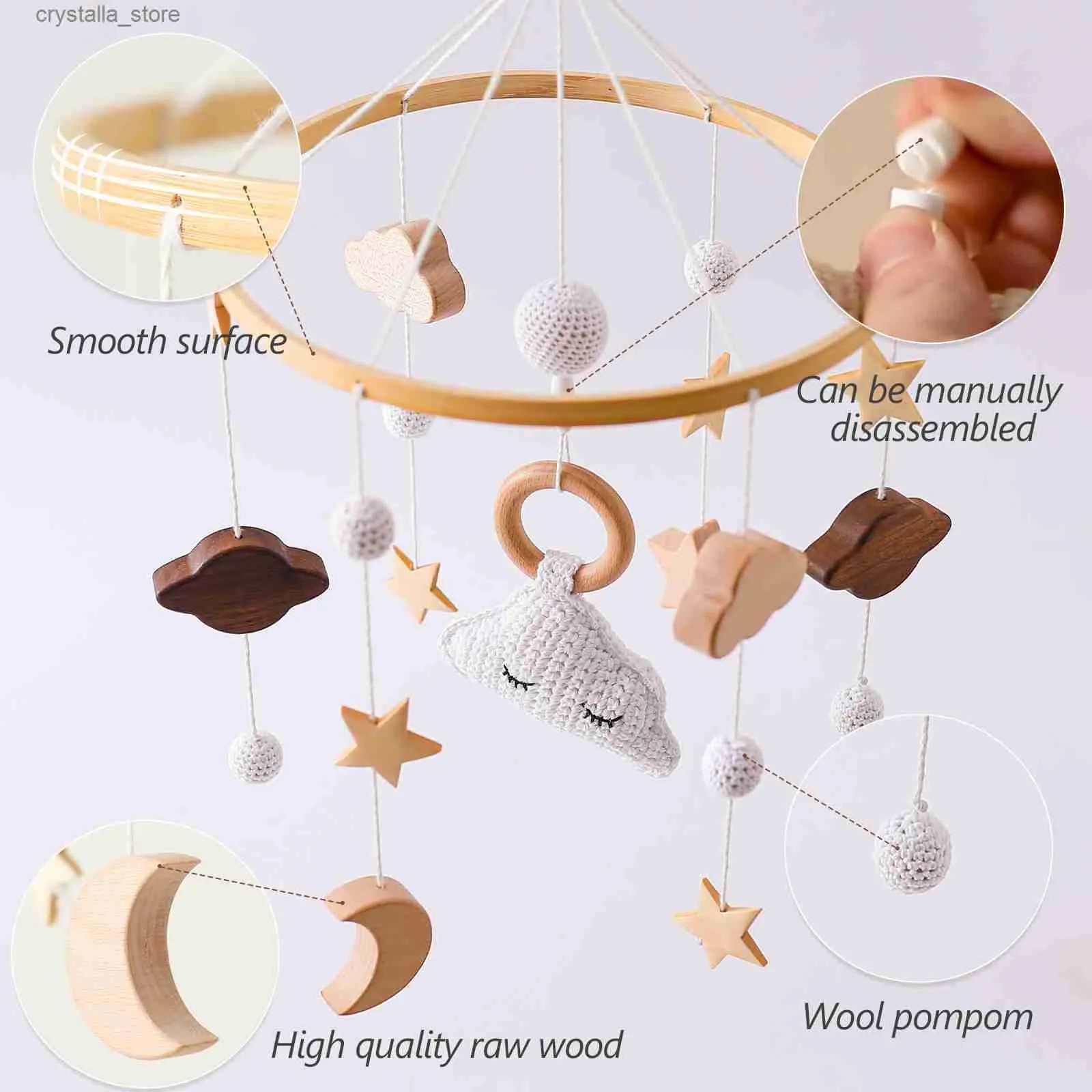 ドローイング『Baby Mobile』 Amazon.com : Baby Crib Mobile Cactus Nursery Mobiles