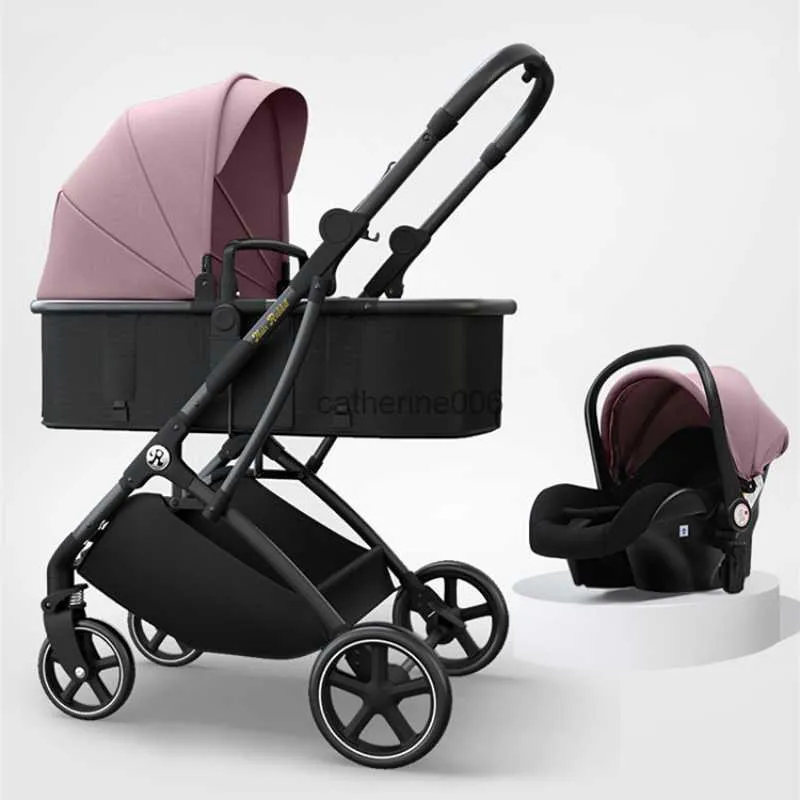 2023 neuer Baby Kinderwagen 3in1 Babywagen Klapperdabsorptionsträger