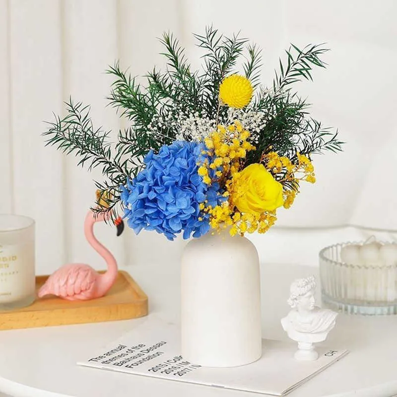 Сухоцветы, букет из натуральных цветов, композиция на стол, невеста с гортензией, цветочные композиции, домашний свадебный декор