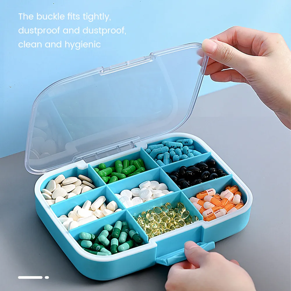 Dropship Portable Pill Box Pill Organizer Case Small Pill