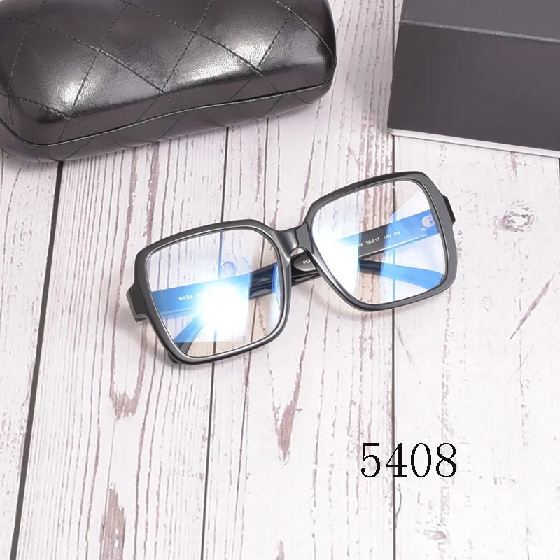 Sunglasses Frames High Quality Vintage Square Eyeglasses Frames CH5408 Brand Designer Aceate Reading Myopia Prescription Glasses Women Man 230630