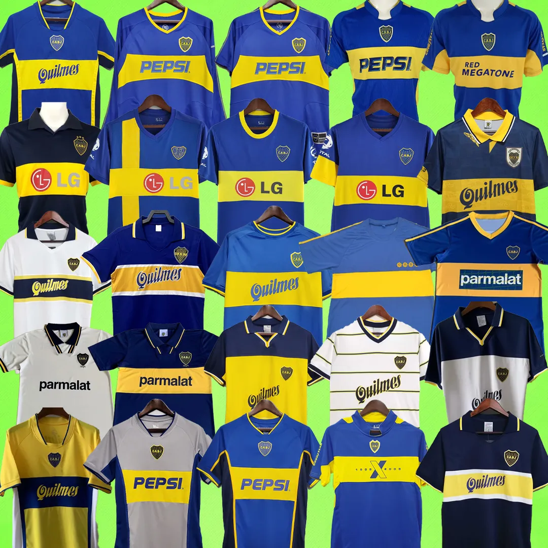 BOCA JUNIORS retro futbol formaları MARADONA 1981 1992 1994 1995 1996 1997 1998 1999 2000 2001 2002 2003 2004 2005 2006 eski futbol formaları 81 82 94 95 96 97 98 05 06 0 9 10