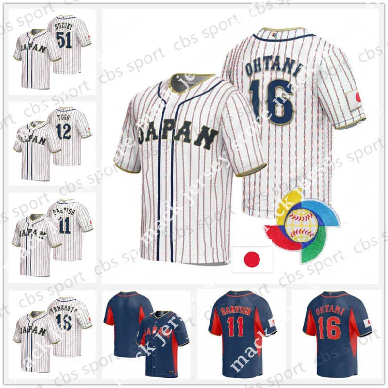 Shohei Ohtani Jersey Japan WBC Baseball Classic From