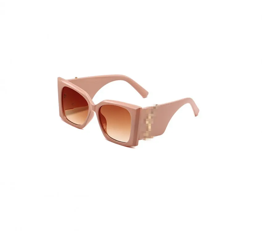Europa und die Vereinigten Staaten neue Mode Sonnenbrillen Sonnenbrillen Big Box Damen Sonnenschutz UV-beständige Herrenbrillen Großhandel