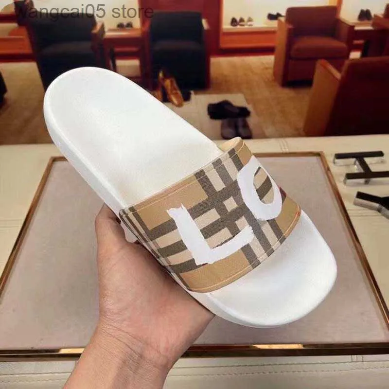 Slippers 2023 Slides Famous Brand Beac Classic Flat Heel Summer Designer Fashion Outdoor Flops Leather Lady Women Shoes Sexy Heels Ladies Sandali Sandals T230706