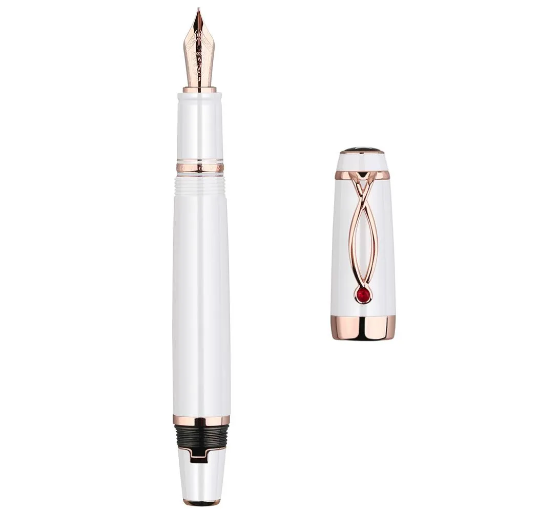 Pens Majohn x1 ROTARY ROTARY REPRACT RESIN FOUNTAIN PEN EF NIB 0,38 mm Encre stylo