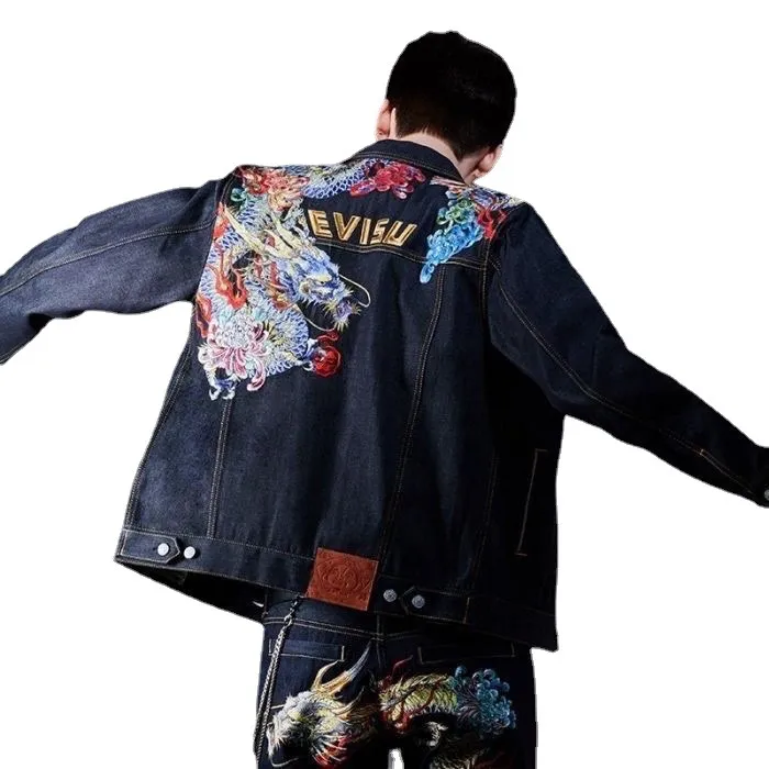 23SS Men's Denim Jackets Casual fashion Men women Coat Letter embroidery brands Designer Jacket Black