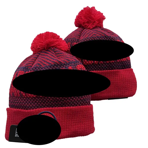 Шляпы с помпоном St. ''cardinals'' Бейсбольные кепки 2023-2024 гг. Модельерская панама Массивная вязаная шапка-бини с искусственным помпоном Рождественская шапка