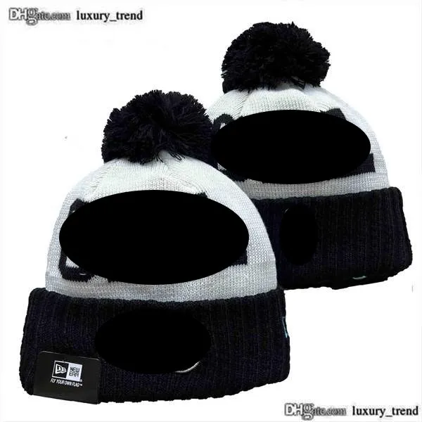 Orlando''Magic''Bobble Hats 야구 모자 2023-24 패션 디자이너 버킷 모자 청키 니트 가짜 pom 비니 ''크리스마스 모자