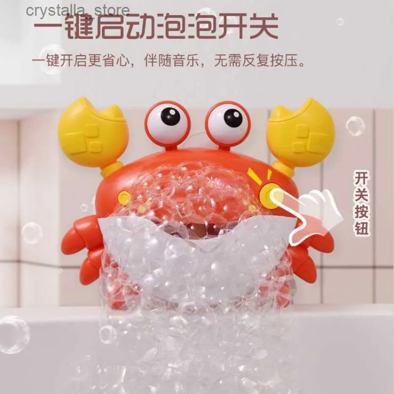 Electric Crab Bubble Crab Bath Toy For Babies 3 6 Years Bubble Foam Toy For Kids Perfect For Bath Time And Pool Play L230518 From Crystalla store 12.61 DHgate.Com