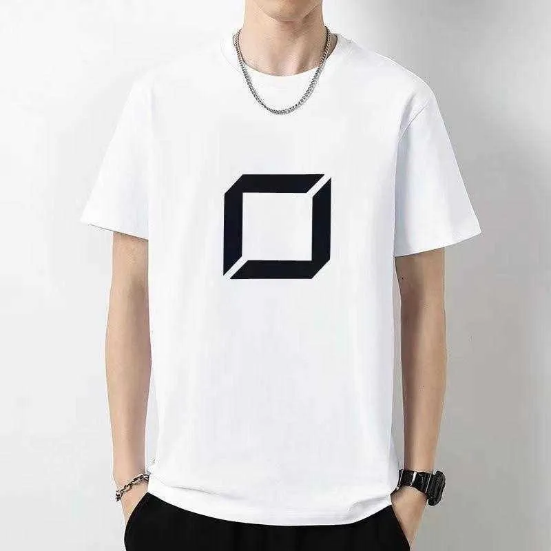 Trendy mens T shirt summer cotton tee shirt designer t shirt men women letter printing short sleeved top round neck oversized T-shirt 5xl