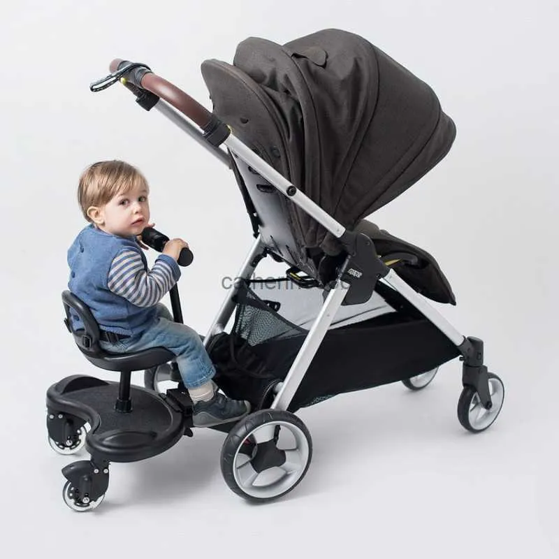 Adattatore per pedale universale per passeggino Twins Scooter Autostoppista Piatto per bambini con sedile Secondo accessorio per passeggino per bambini L230625