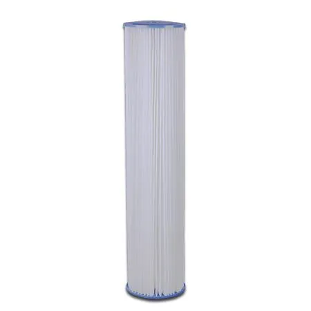 Elettrodomestici coronwater 4,5 "x 20" Cartuccia filtro ad acqua in poliestere pieghevole 5 micron per filtro dell'acqua