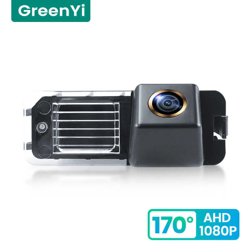 Car dvr GreenYi 170° HD 1080P Rear View Camera for VW Polo 6R V Golf 6 Passat CC MK6 Magotan Bora Night Vision ReverseHKD230701