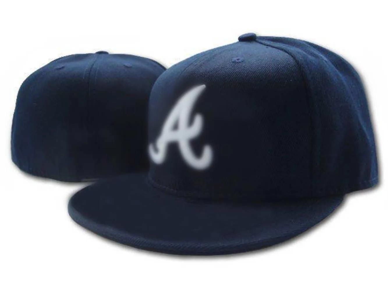 جديد تصميم العلامة التجارية Braves A إلكتروني قبعات البيسبول الرجال النساء سائق الشاحنة الرياضة العظام aba reta gorras القبعات المجهزة hh-7.1