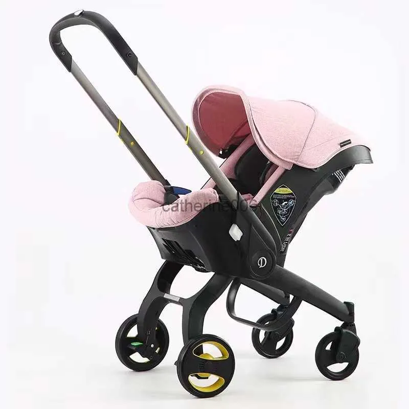 Baby Stroller Fotelik samochodowy Niemowlę Karetkę Bassinet Wagen Przenośny system podróży L230625