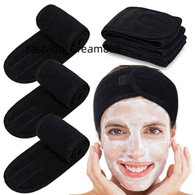 Offre spéciale bandeaux en microfibre femmes adaptés au visage visage Spa maquillage Yoga cerceau cheveux personnalisé bande magique bandeau