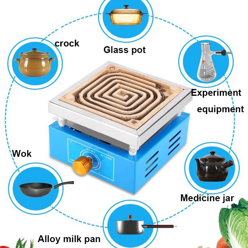 Appliances 220v Kitchen Lab Mini Electric Stove Electric Household Furnace Thermostat Hot Milk Cooker Travel Hot Plate Hot Cook Heater