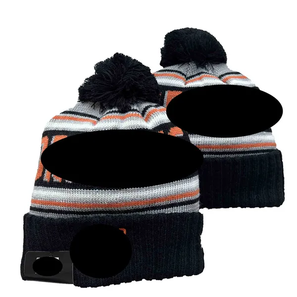 Baltimore''Orioles''Bobble Hoeden Baseball Ball Caps 2023-24 Modeontwerper Bucket Hat Chunky Knit Faux Pom Beanie''MLB Kerstmuts