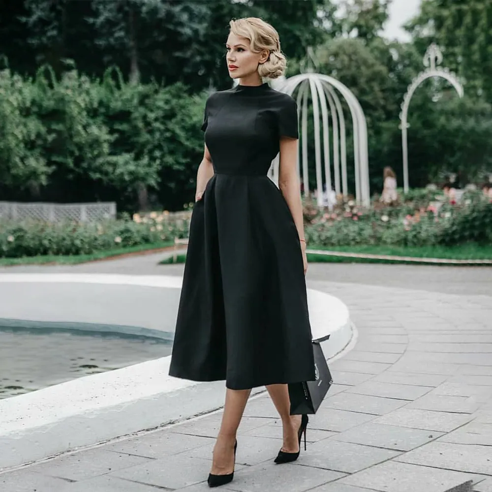 Urban Sexy Dresses Women Elegant Black Dress Half... From Luo03, $17.3 |  DHgate.Com